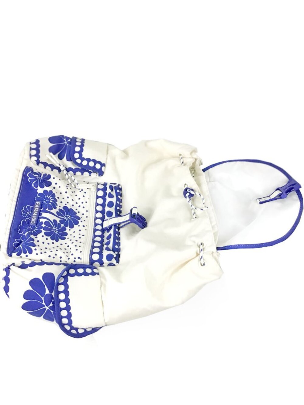 Farm Rio Off-White Palermo Pockets Small Backpack - Picture 10 of 16